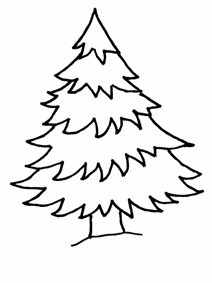 Coloring Pages Of Christmas Trees | Free Printable Coloring Pages