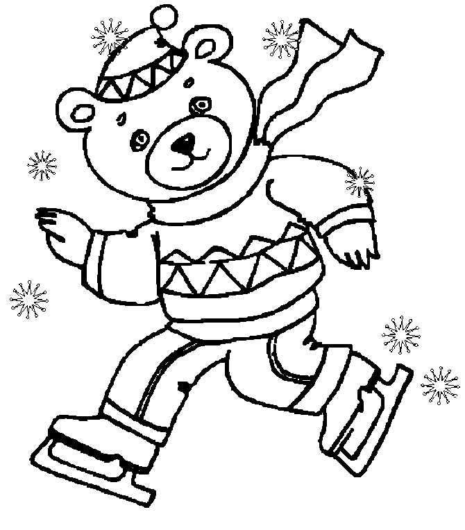 Coloring Pages Winter  