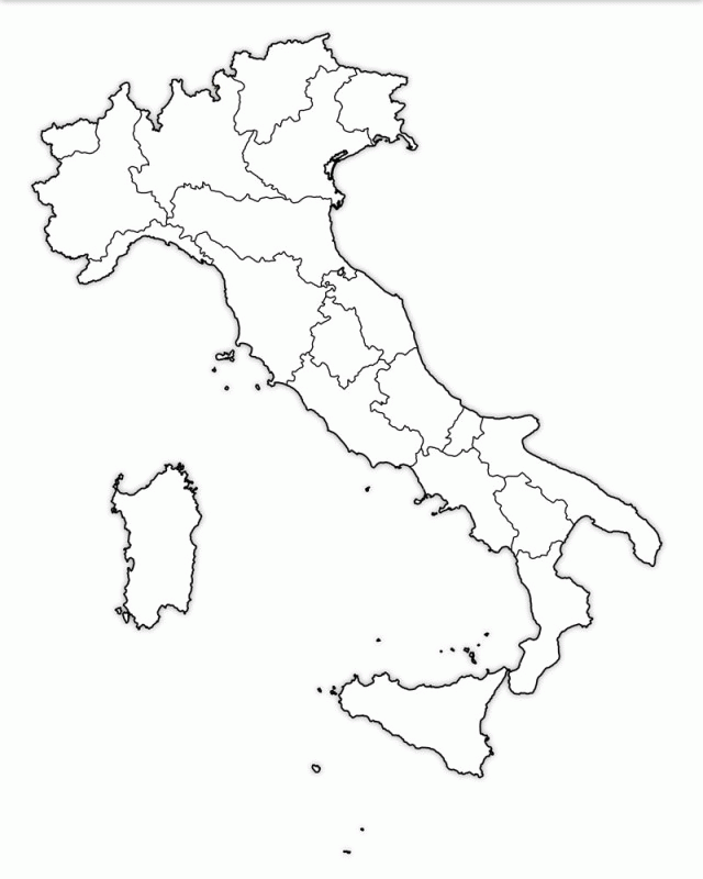Color Pages Italy Map LetsColoring Coloring Pages Of Italy