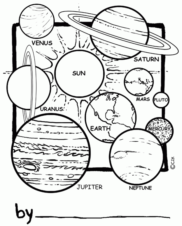 Solar System Coloring Pages To Print | Homeschooling - Science