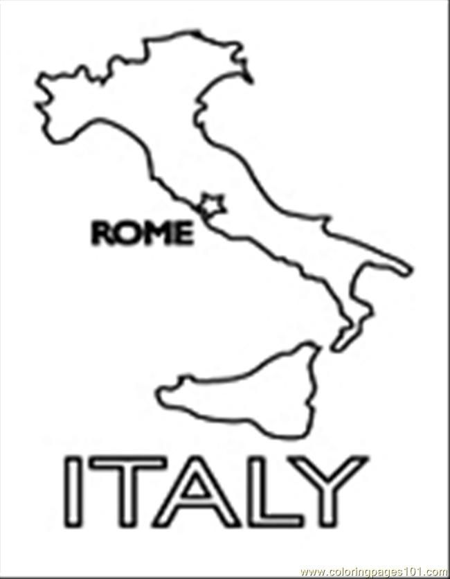 Coloring Pages Italy | Free Printable Coloring Pages | Free