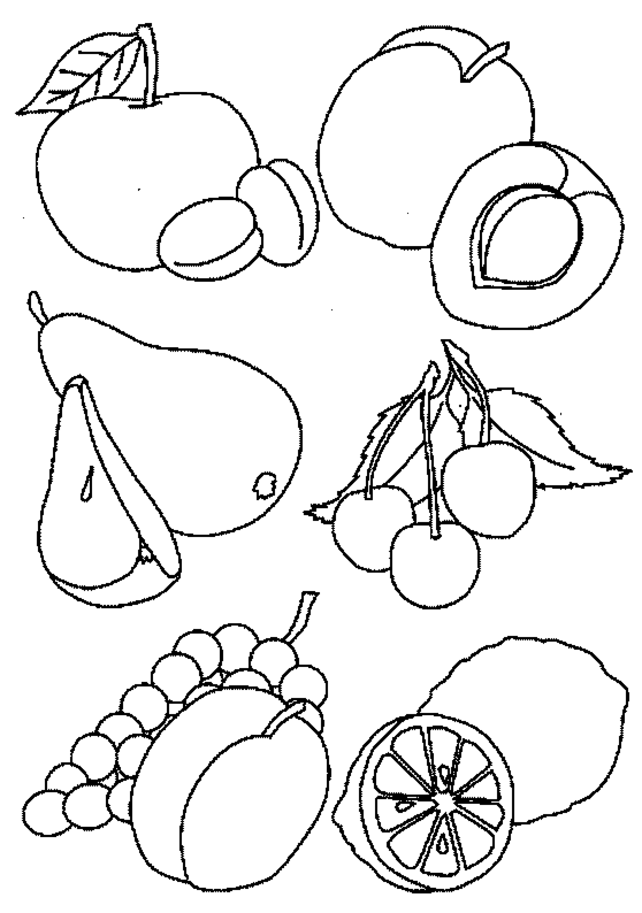 Coloring Pages For Food