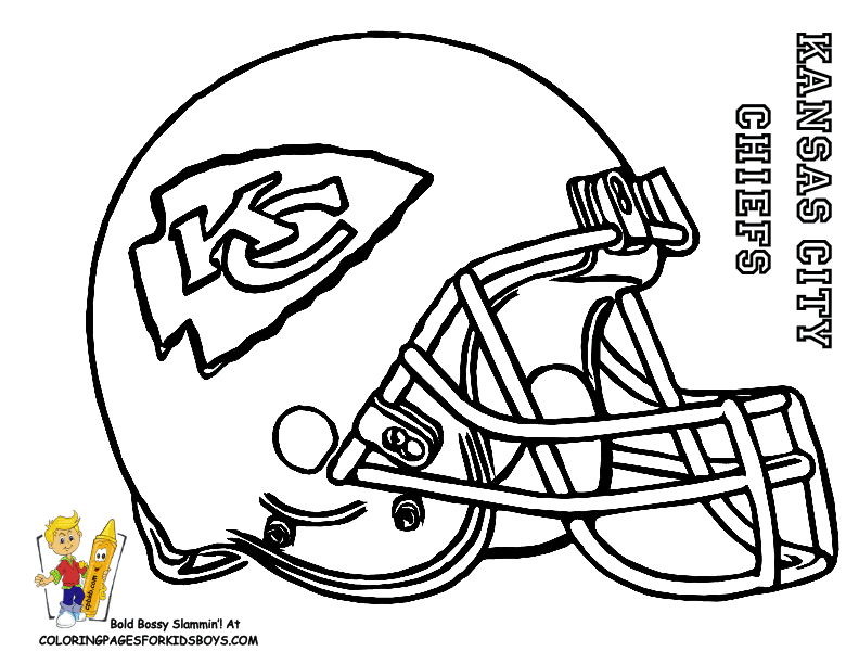 Denver Broncos Coloring Pages 