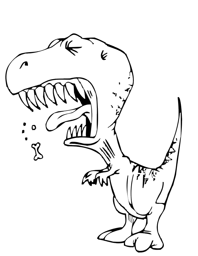 Dinosaur Coloring Pages  