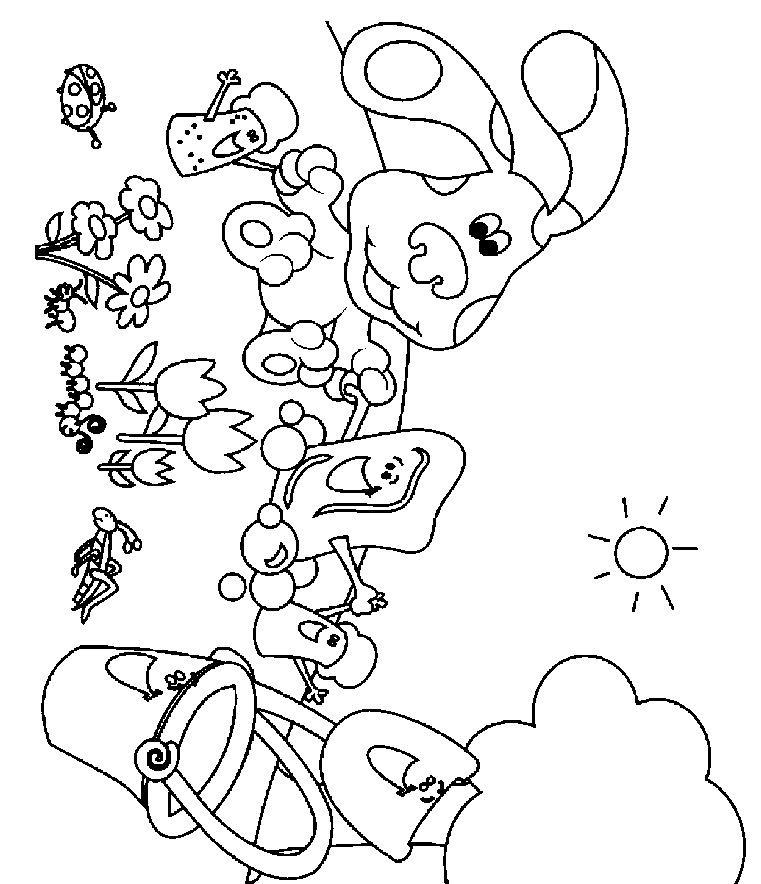 Blues-clues-coloring-17 | Free Coloring Page on Clipart Library