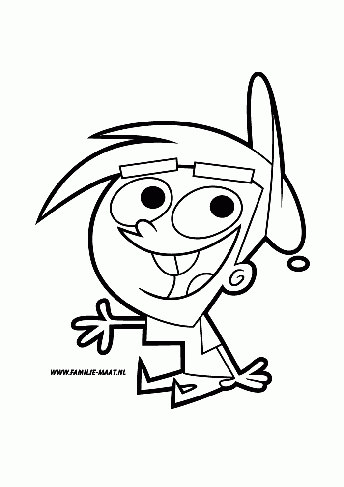 Timmy Turner Coloring Page Free Printable Coloring Pages.