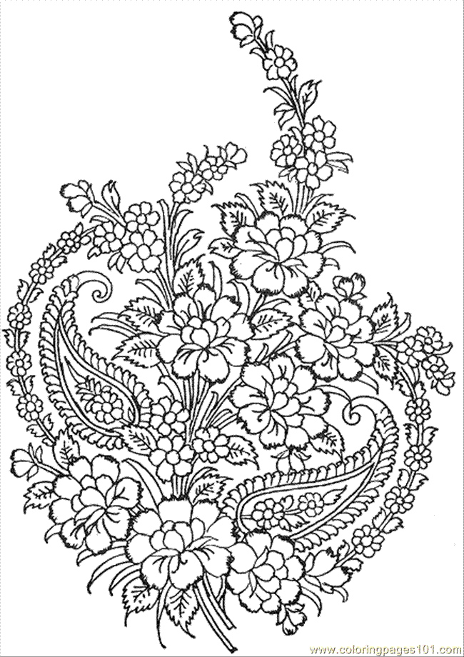 Search Results Colouring Pages Flower Pattern