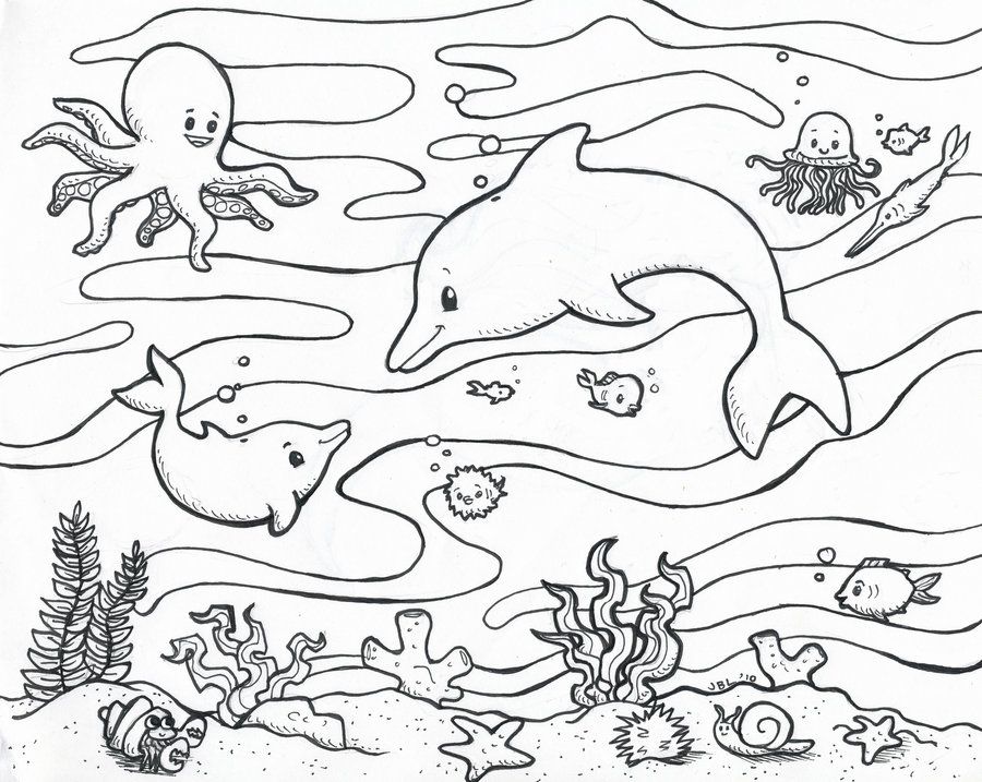 Free Ocean Animal Printables, Download Free Ocean Animal Printables png