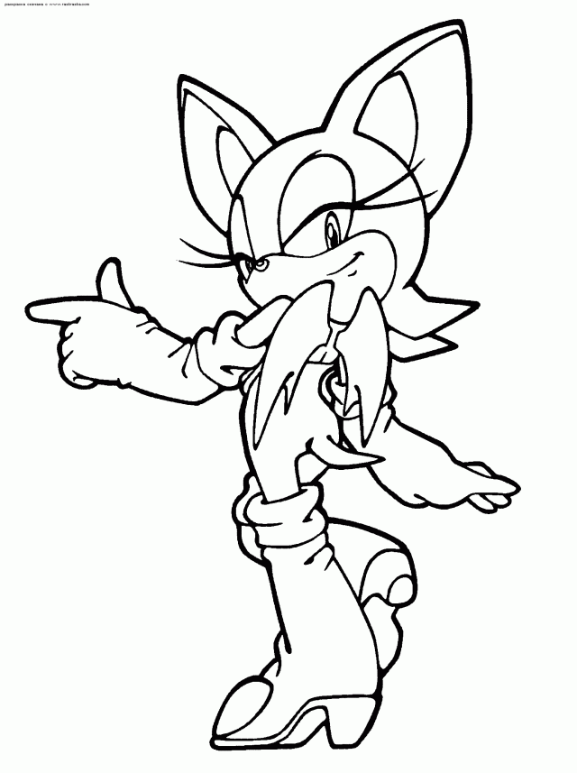 Free Sonic The Hedgehog Coloring Book, Download Free Sonic The Hedgehog