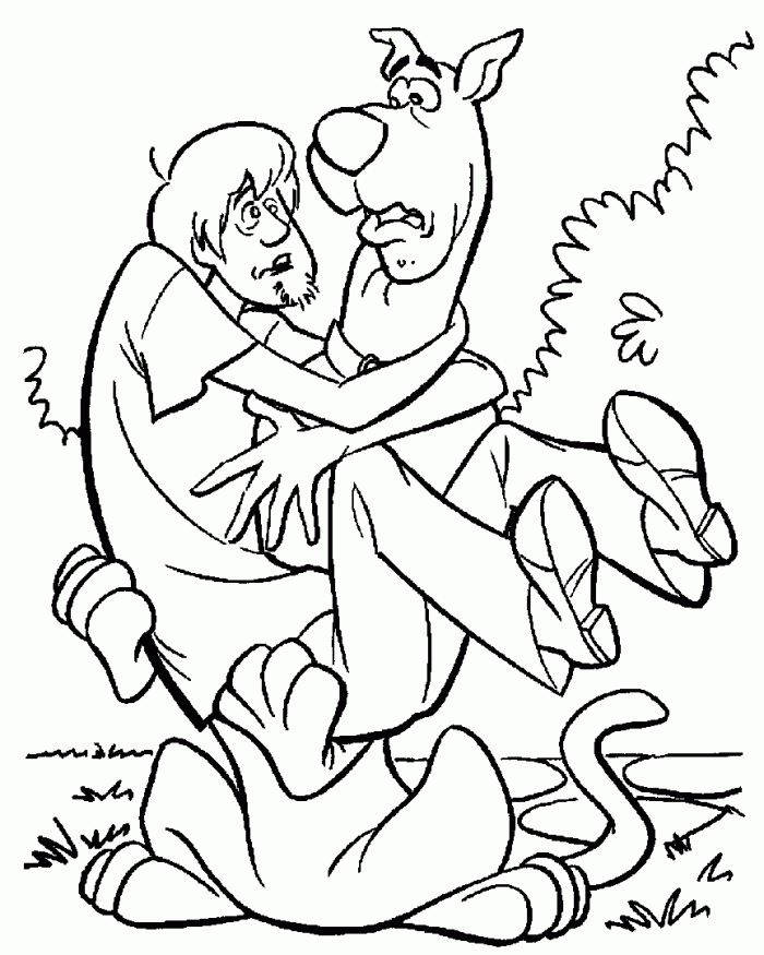 Tom Afraid of Jerry Coloring Page | Kids Coloring Page