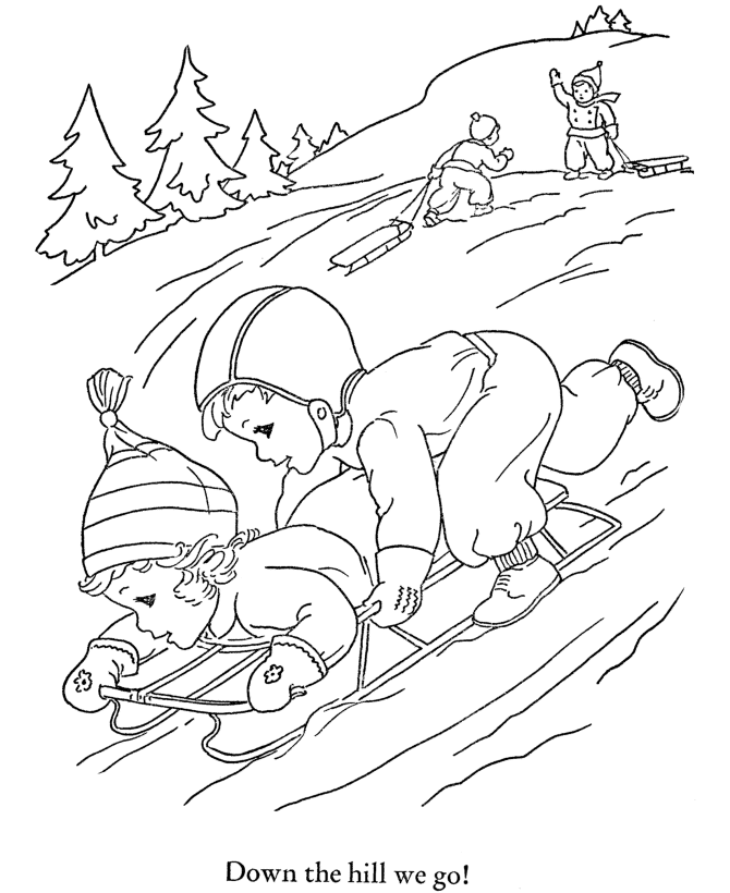 Free Winter The Dolphin Coloring Pages, Download Free Winter The