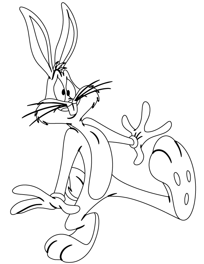 Featured image of post Bugs Bunny Pictures To Color