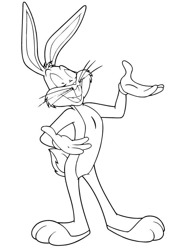 drawing bugs bunny cartoon - Clip Art Library