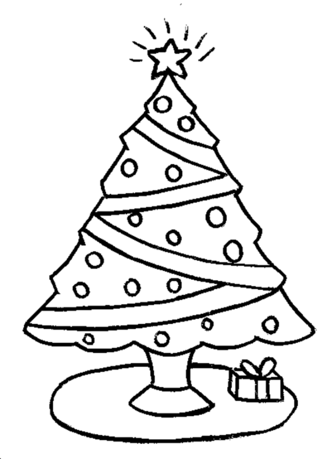 Christmas| Coloring Pages for Kids printable | coloring pages - Clip