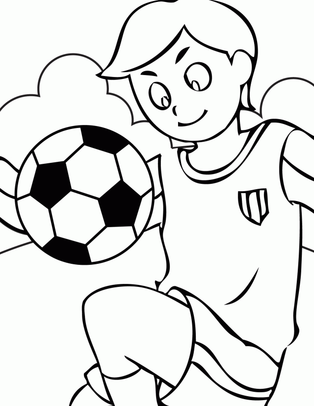 Soccer Ball Coloring Pages C0lor Soccer Ball Coloring Page