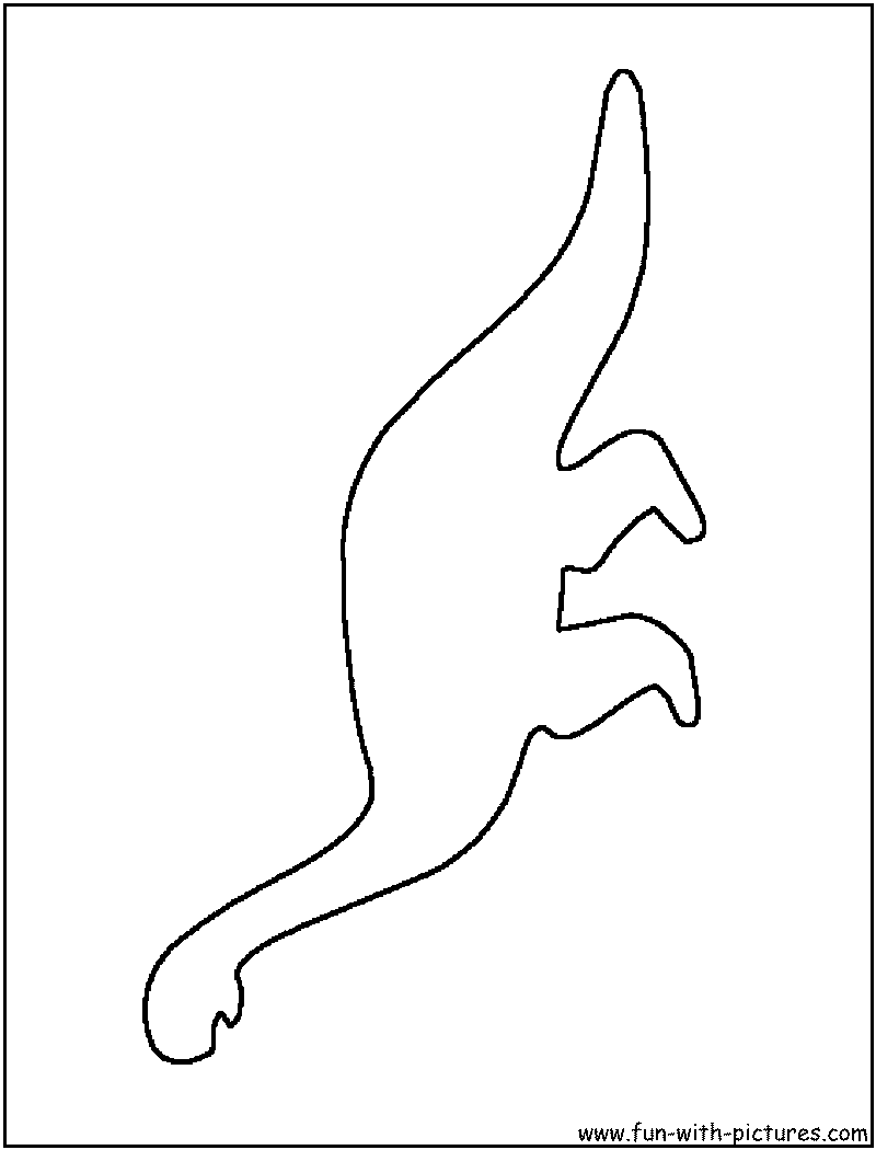 Good Dinosaur Outline Clip Art Library