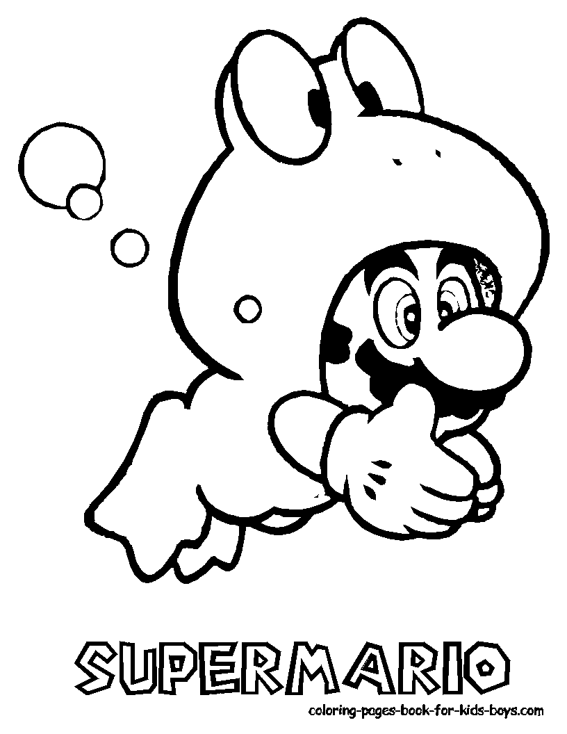 All Mario Characters Coloring Pages Yoshi - Coloring Pages For All