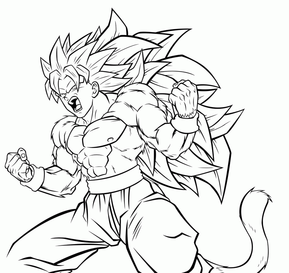 Acumen Dragon Ball Z Coloring Pages 