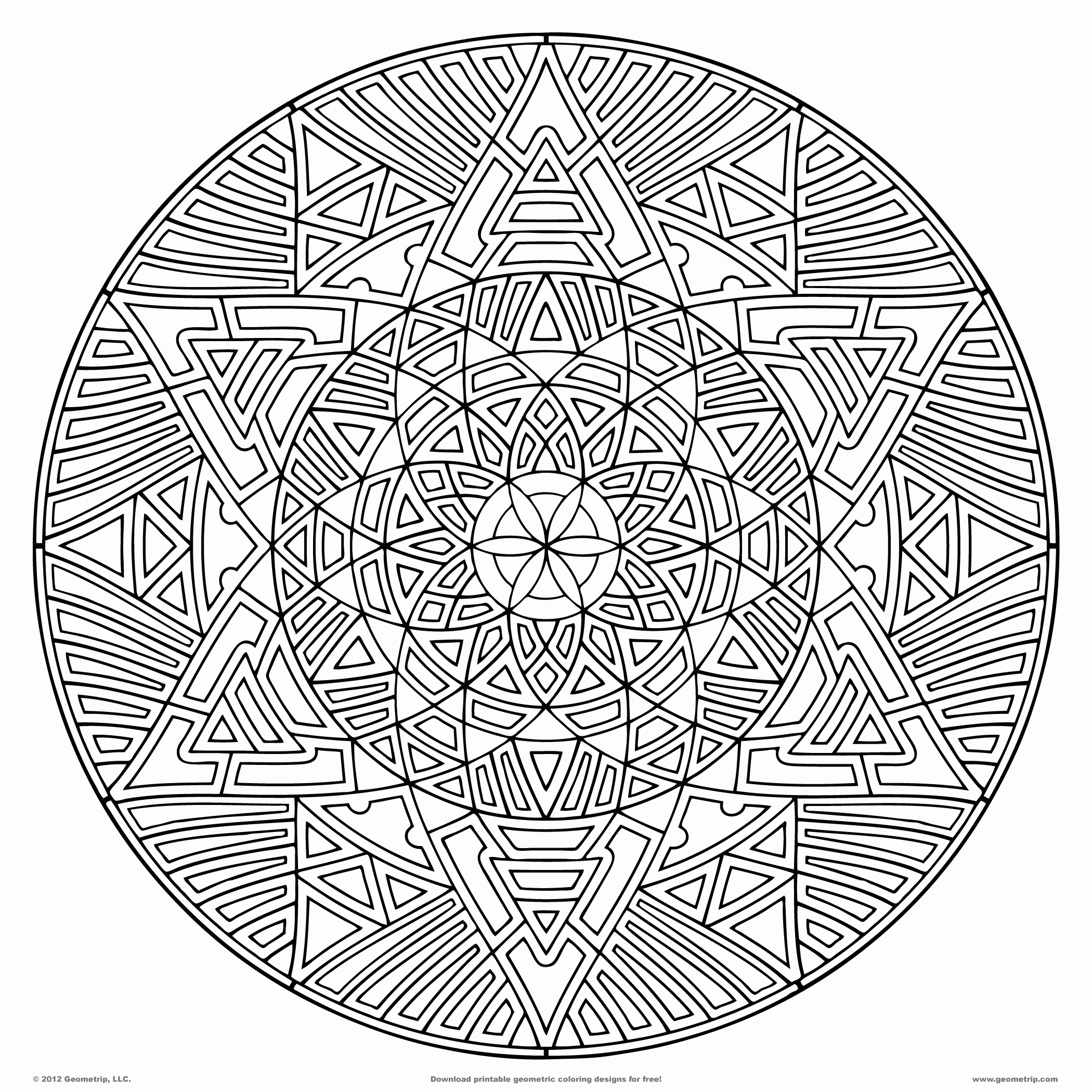 mandala coloring pages download