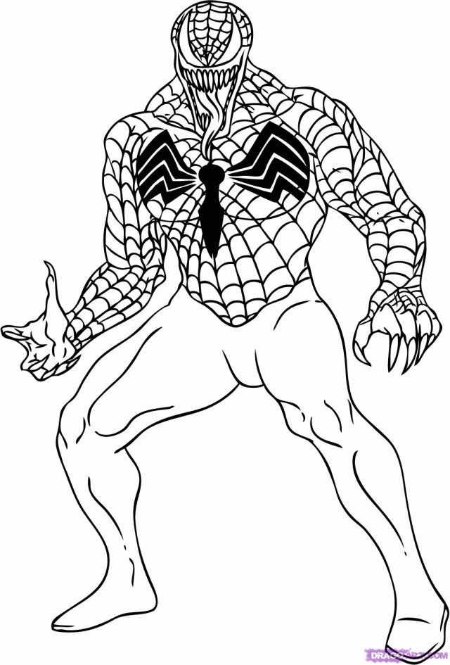 Free Free Carnage Coloring Pages, Download Free Free Carnage Coloring