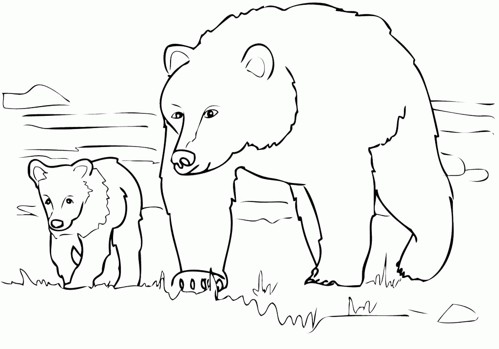 Bear Coloring Pages - Koloringpages
