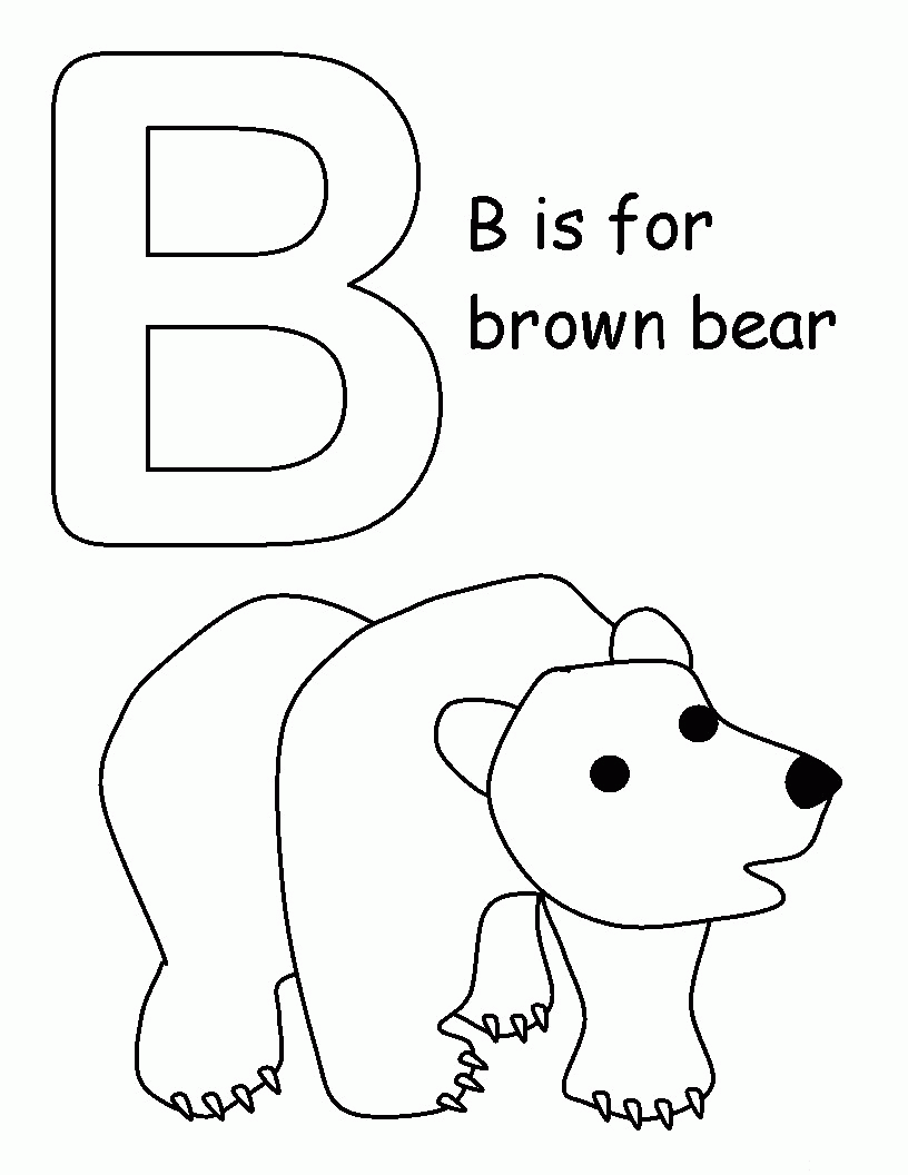 Free Brown Bear Brown Bear What Do You See Coloring Pages, Download