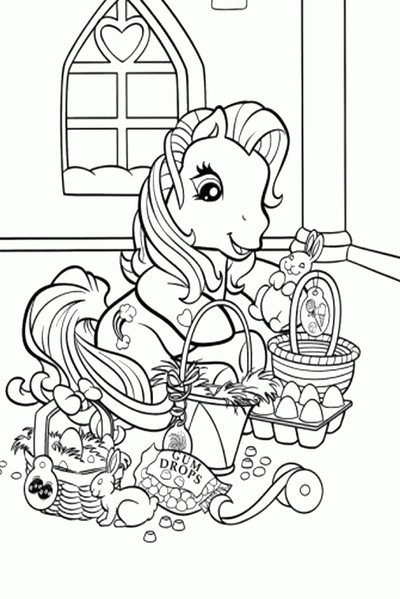 Easter coloring pages to color in on a rainy easter Sunday