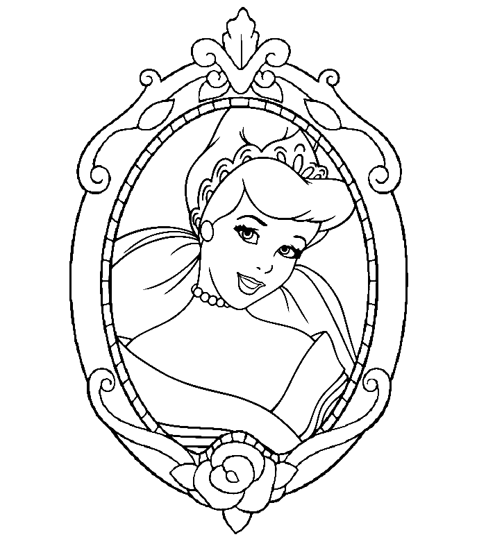 disney princess coloring pages | cinderella |Free coloring on Clipart Library