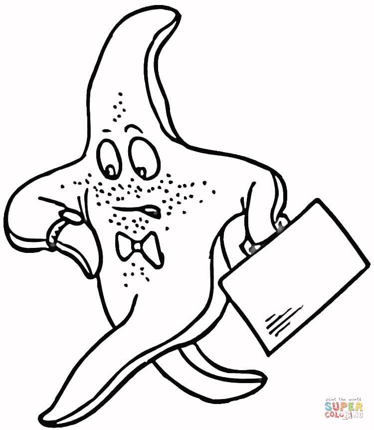 Starfish coloring pages | Free Coloring Pages