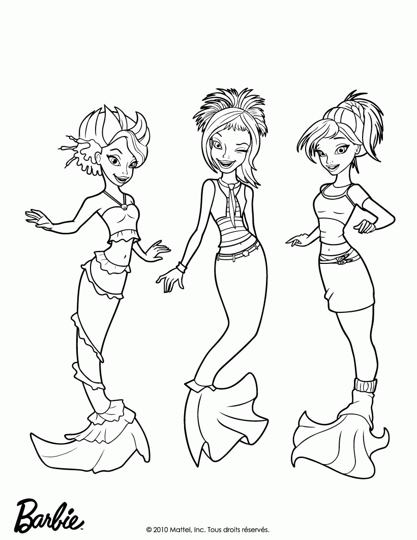 Anime Blue Mermaid Coloring Pages That Are Freean