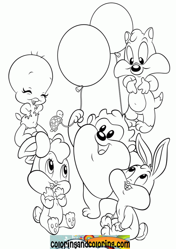 baby looney tunes coloring sheets | Coloring and coloring