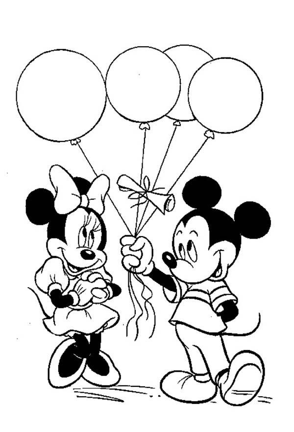 Free Coloring Page Of Mickey Mouse Clubhouse, Download Free Coloring