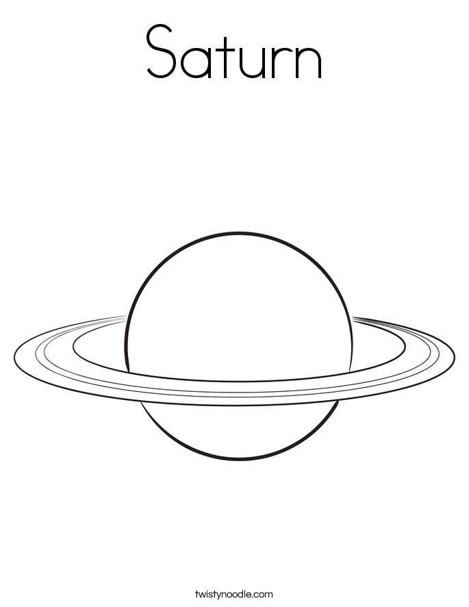 Free Saturn Coloring Pages Print, Download Free Saturn Color
