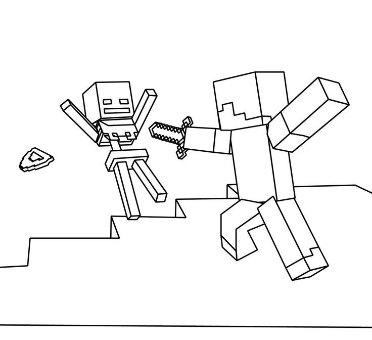 Free Minecraft Zombie Coloring Page Download Free Clip Art Free