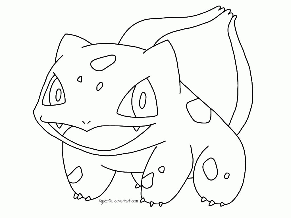 Free Bulbasaur Coloring Pages, Download Free Bulbasaur Coloring Pages