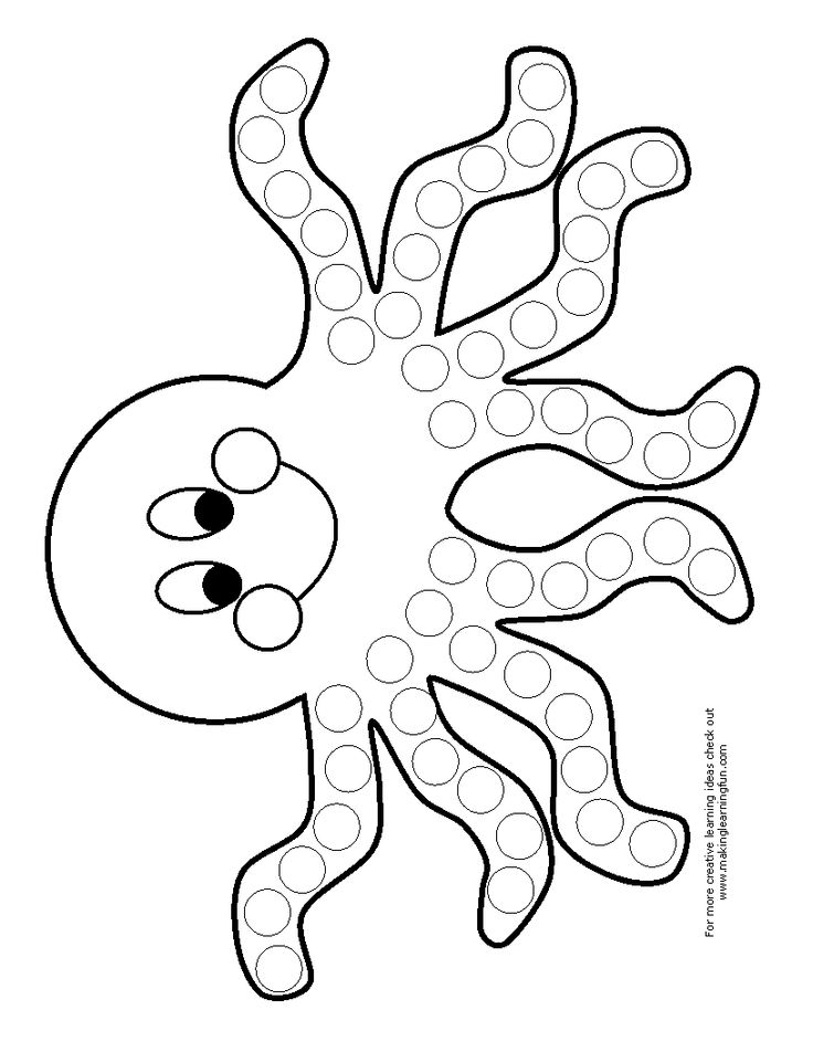 Free Do A Dot Art Coloring Pages, Download Free Do A Dot Art Coloring