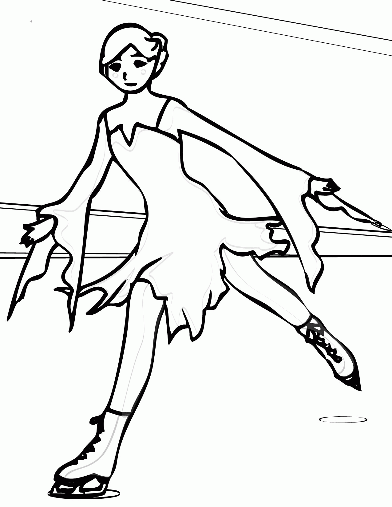 Free Ice Skating Coloring Pages Download Free Ice Skating Coloring 