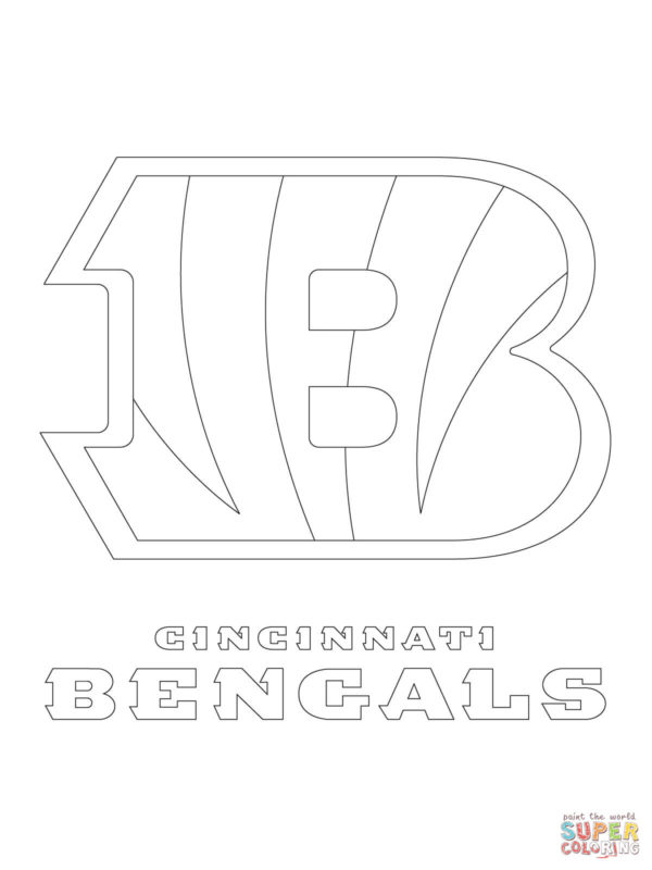 Free Cincinnati Bengals Coloring Pages Download Free Cincinnati