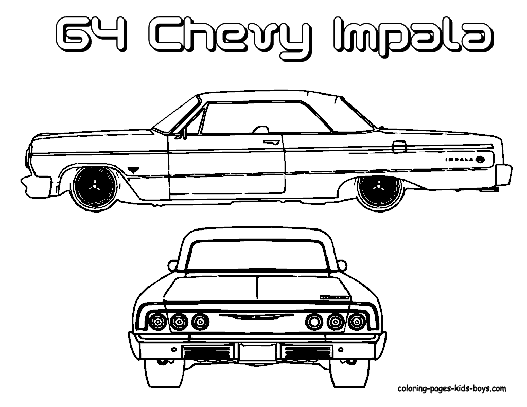 Chevrolet Car Coloring Pages | High Quality Coloring Pages