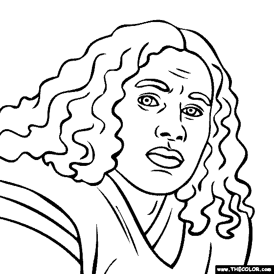 Troy Polamalu Coloring Page - Pittsburgh Steelers Coloring Pages