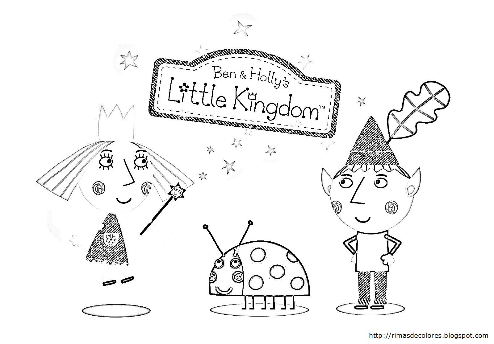 free ben and holly coloring pages download free ben and