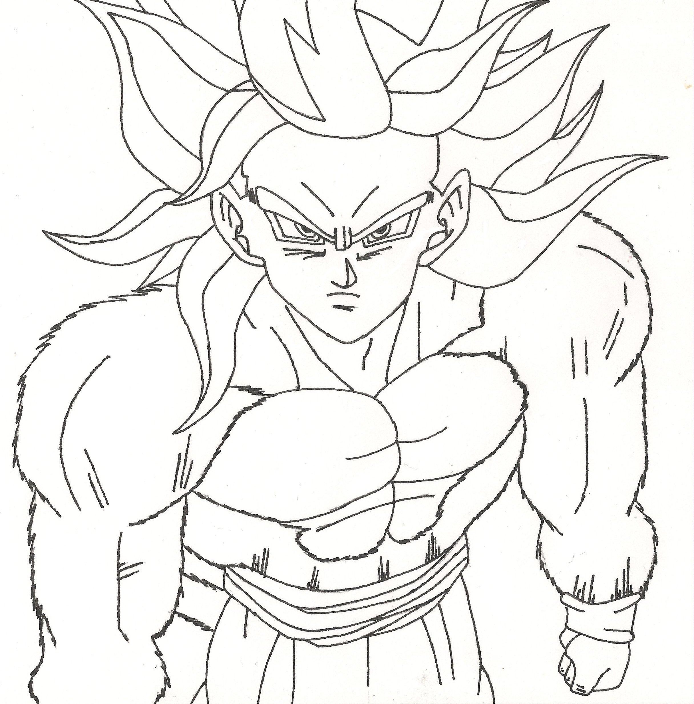 coloring pages of dragon ball z | High Quality Coloring Pages