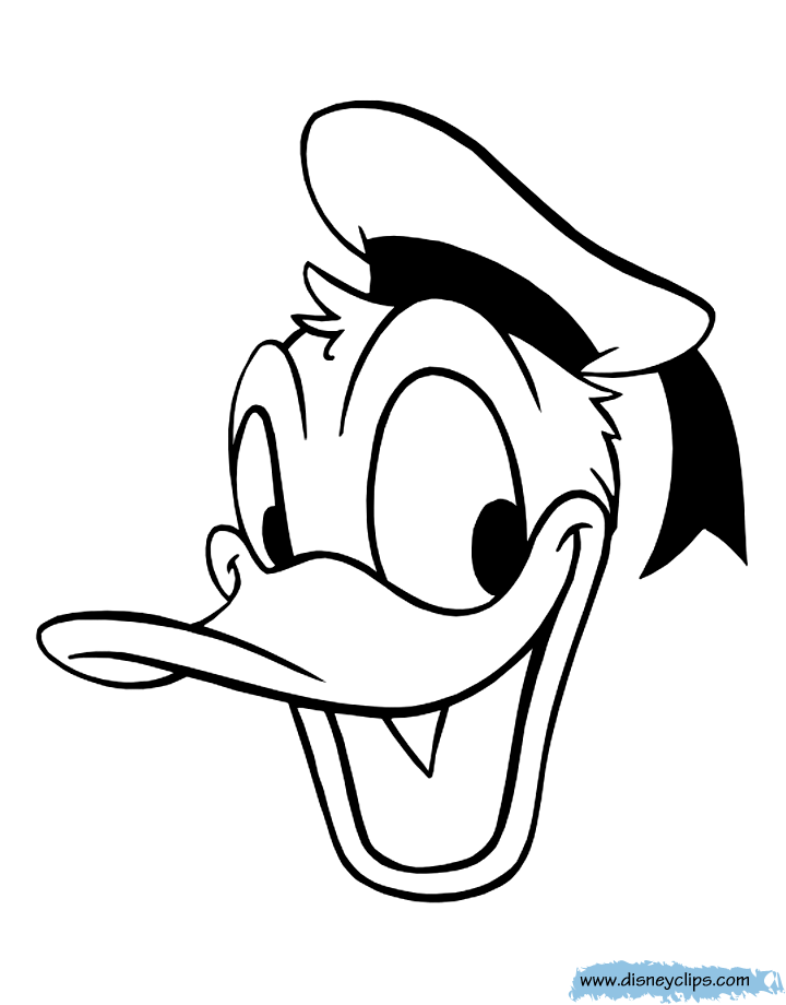 Donald and Daisy Duck Printable Coloring Pages | Disney Coloring Book