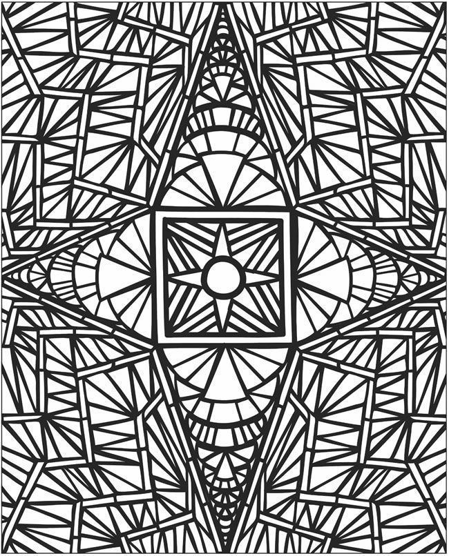  Mosaic Coloring Pages - Free Mosaic Patterns Coloring