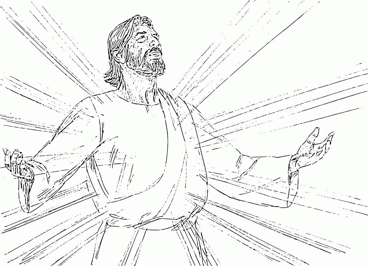 Jesus Coloring Pages  