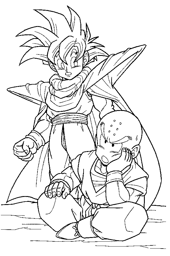 Dragon Ball Z Coloring Pages and Book | Unique Coloring Pages