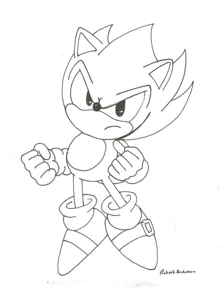 Free Classic Sonic Coloring Pages Download Free Clip Art Free