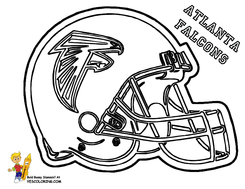 nfl coloring helmets