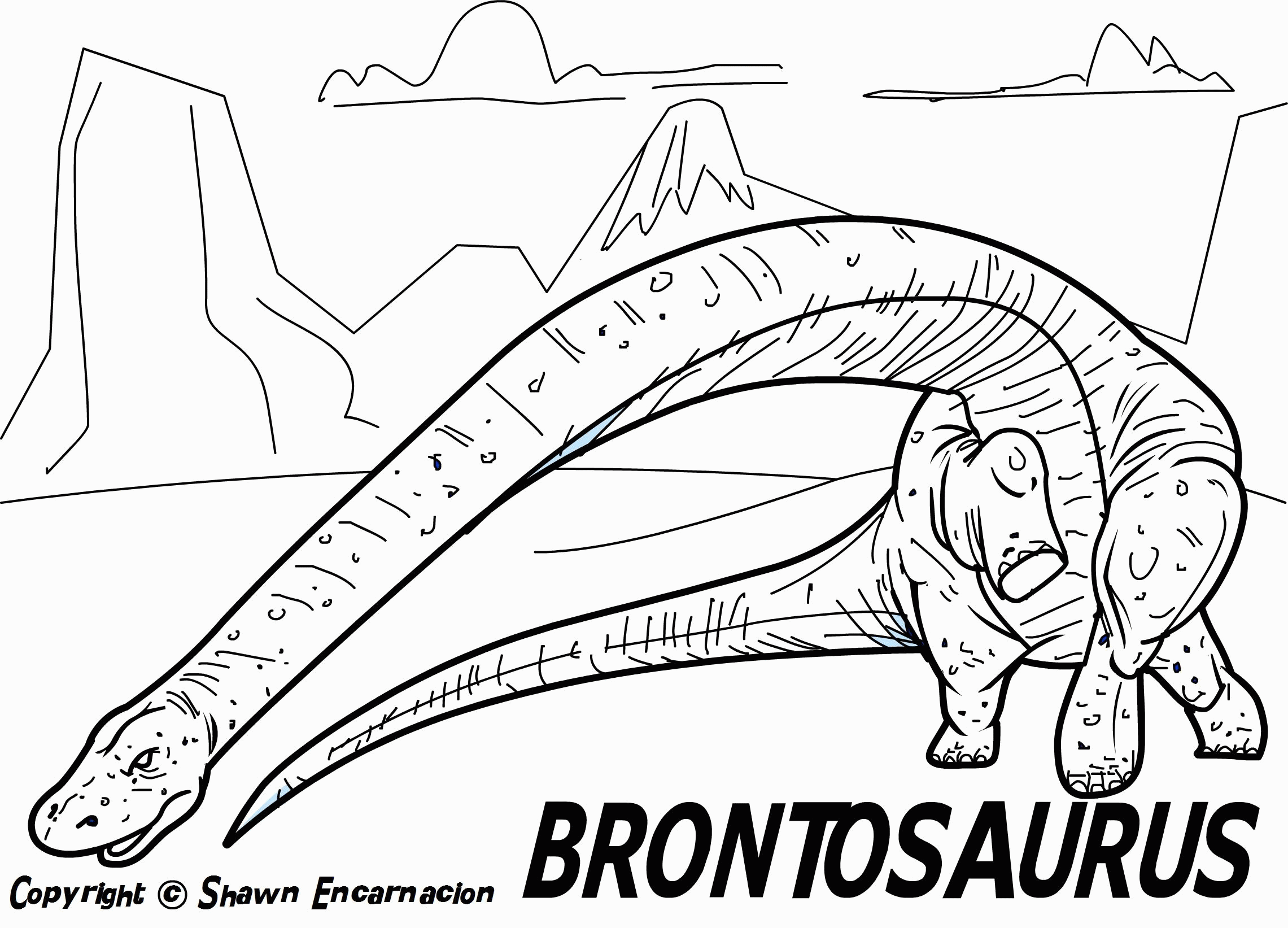 printable dinosaur colouring pages - Clip Art Library