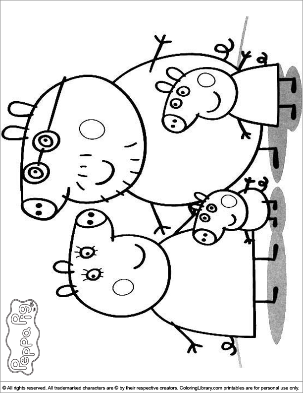 Free Printable Peppa Pig Coloring Pages Download Free Printable Peppa 